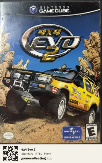 4x4 Evo 2 Nintendo GameCube, NTSC box front