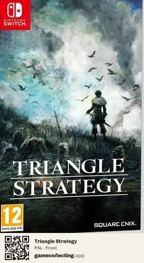 Triangle Strategy Nintendo Switch, PAL box front