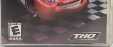 Cars Race-O-Rama, the ESRB box on its front