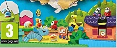 Yoshi's Crafted World, the PEGI square on its front