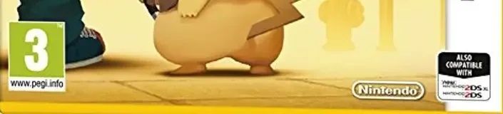 Detective Pikachu, the PEGI square on its front