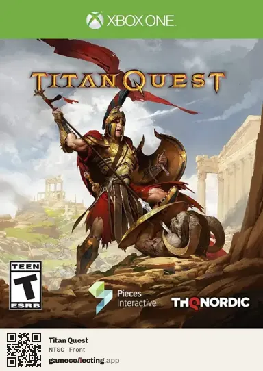 Titan Quest Xbox One, NTSC box front