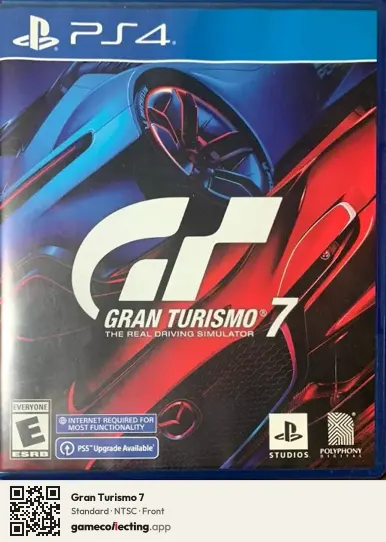 Gran Turismo 7 PlayStation 4, NTSC box front