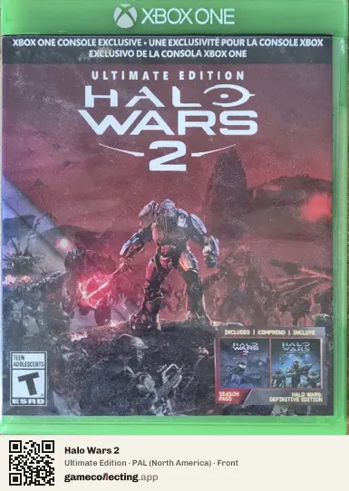 Halo Wars 2 Xbox One, North America box front