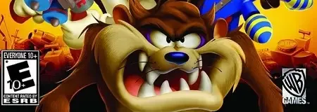 Looney Tunes: Acme Arsenal, the ESRB box on its front