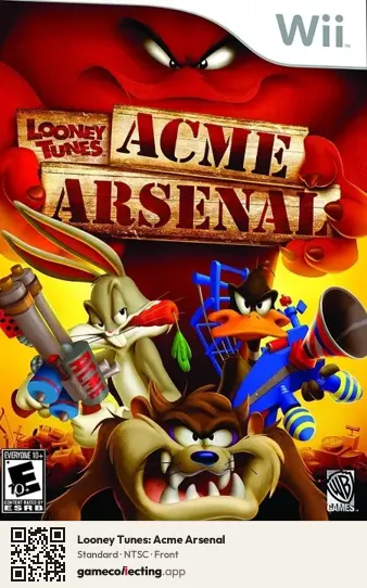 Looney Tunes: Acme Arsenal Nintendo Wii, NTSC box front
