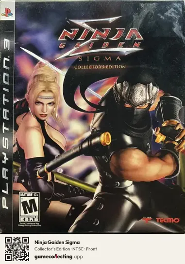 Ninja Gaiden Sigma PlayStation 3, NTSC box front
