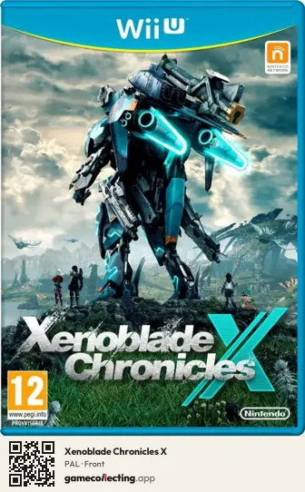 Xenoblade Chronicles X Nintendo Wii U, PAL box front