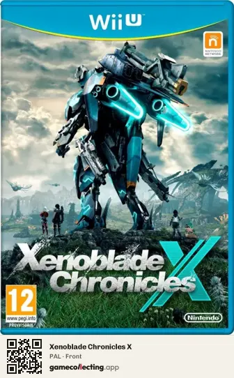 Xenoblade Chronicles X Nintendo Wii U, PAL box front