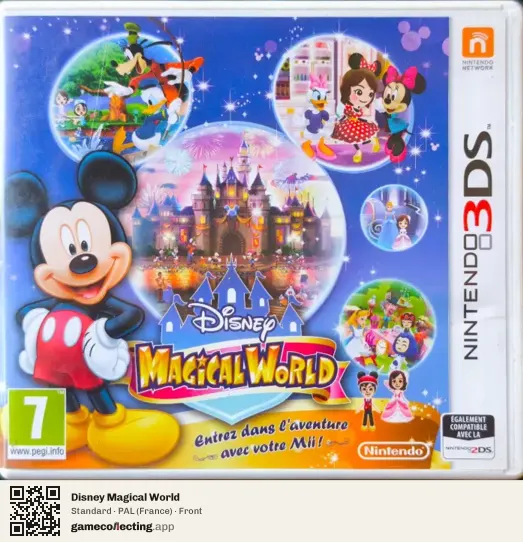 Disney Magical World Nintendo 3DS, France box front
