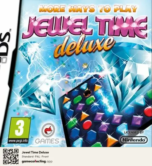 Jewel Time Deluxe Nintendo DS, PAL box front