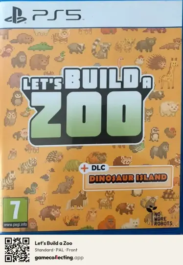 Let's Build a Zoo PlayStation 5, PAL box front