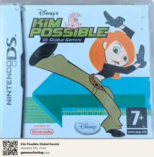 Kim Possible: Global Gemini Nintendo DS, PAL box front