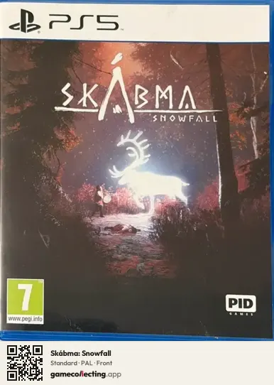 Skábma: Snowfall PlayStation 5, PAL box front