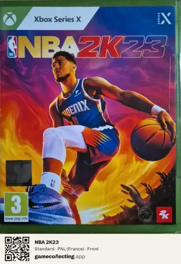 NBA 2K23 Xbox Series X, France box front
