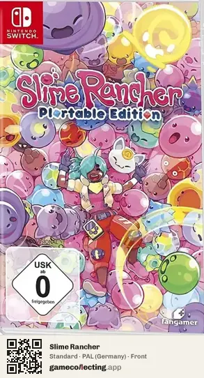 Slime Rancher Nintendo Switch, Germany box front