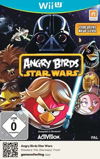 Angry Birds Star Wars Nintendo Wii U, Germany box front