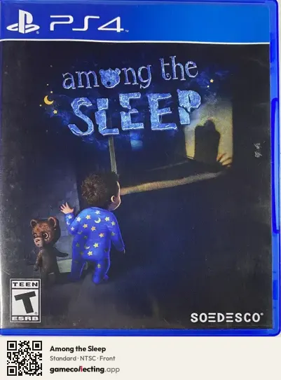 Among the Sleep PlayStation 4, NTSC box front