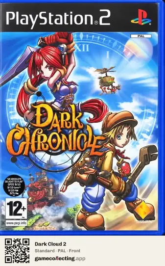 Dark Cloud 2 PlayStation 2, PAL box front