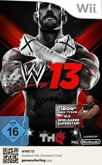 WWE '13 Nintendo Wii, Germany box front