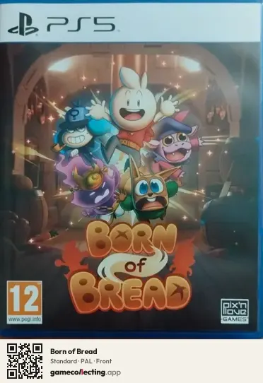Born of Bread PlayStation 5, PAL box front