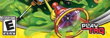 SpongeBob SquarePants featuring Nicktoons: Globs of Doom, the ESRB box on its front