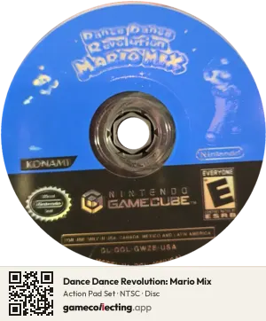Dance Dance Revolution: Mario Mix Nintendo GameCube, NTSC disc