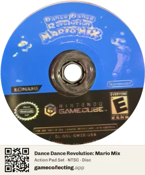 Dance Dance Revolution: Mario Mix Nintendo GameCube, NTSC disc