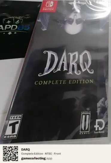 DARQ Nintendo Switch, NTSC box front