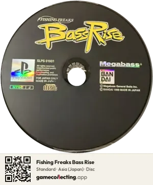 Fishing Freaks Bass Rise PlayStation, Asia disc