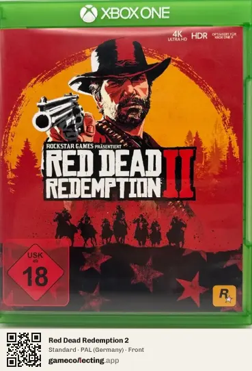 Red Dead Redemption 2 Xbox One, Germany box front