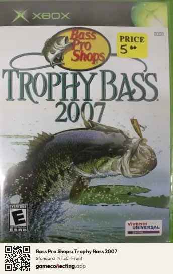 Bass Pro Shops: Trophy Bass 2007 Xbox, NTSC box front