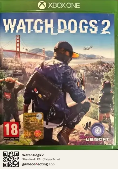 Watch Dogs 2 Xbox One, Italy box front