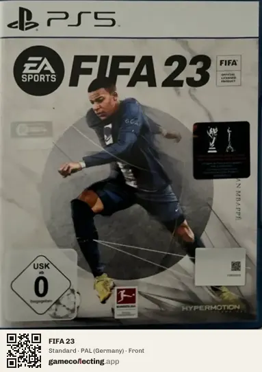 FIFA 23 PlayStation 5, Germany box front
