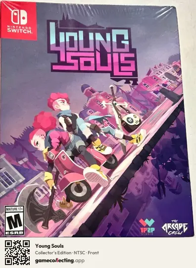 Young Souls Nintendo Switch, NTSC box front
