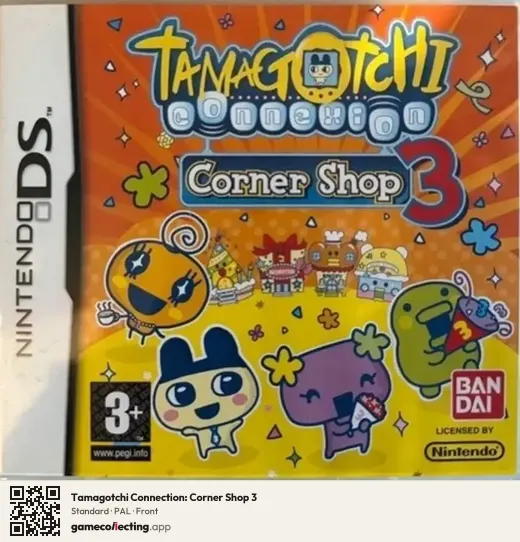 Tamagotchi Connection: Corner Shop 3 Nintendo DS, PAL box front