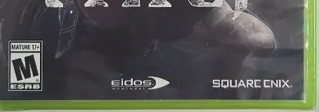 Thief, the ESRB box on its front