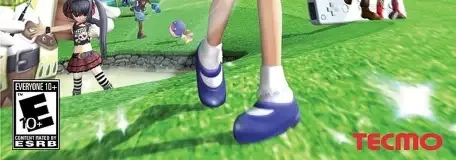 Super Swing Golf, the ESRB box on its front