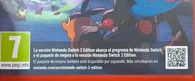 Pokémon Legends: Z-A, the PEGI square on its front