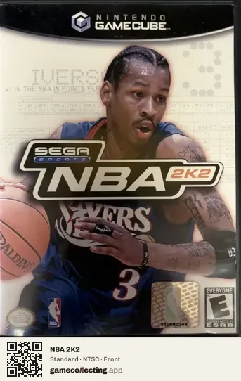 NBA 2K2 Nintendo GameCube, NTSC box front