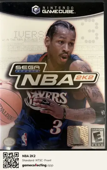 NBA 2K2 Nintendo GameCube, NTSC box front