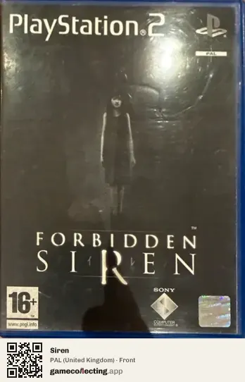 Siren PlayStation 2, United Kingdom box front