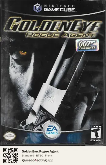 GoldenEye: Rogue Agent Nintendo GameCube, NTSC box front