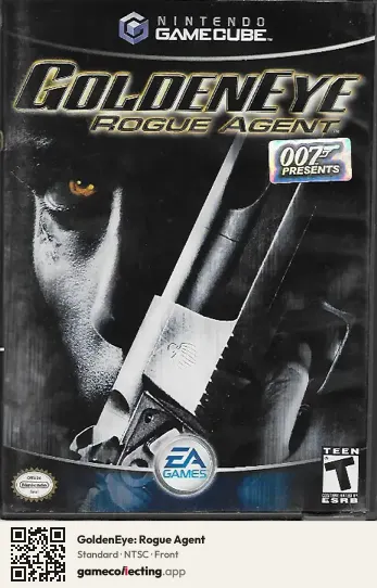 GoldenEye: Rogue Agent Nintendo GameCube, NTSC box front