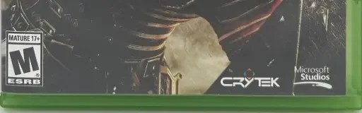 Ryse: Son of Rome, the ESRB box on its front