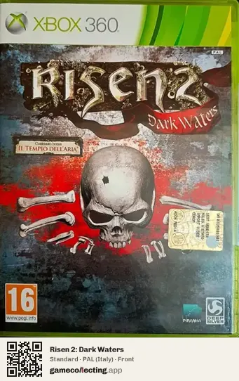 Risen 2: Dark Waters Xbox 360, Italy box front