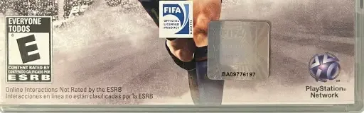 FIFA 13, the ESRB box on its front
