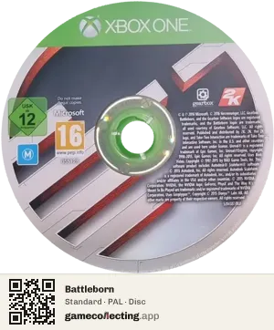 Battleborn Xbox One, PAL disc