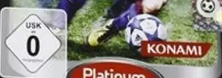 Pro Evolution Soccer 2011, the USK square on its front