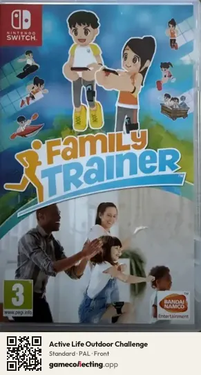 Active Life Outdoor Challenge Nintendo Switch, PAL box front